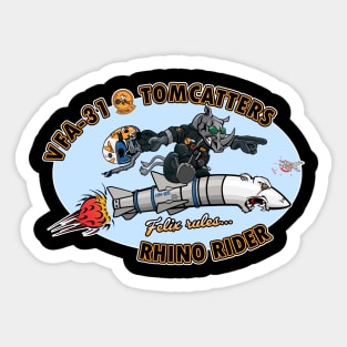 Tomcatters Rhino Nose Art Sticker